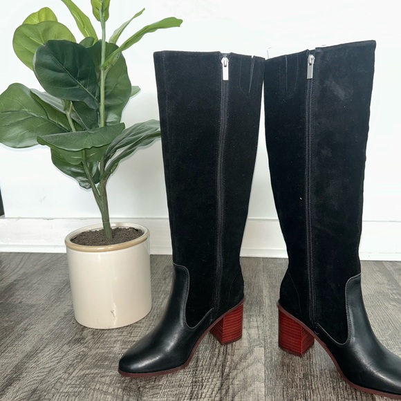 Splendid Black Heeled Boots Size 7 NEW - Picture 11 of 15